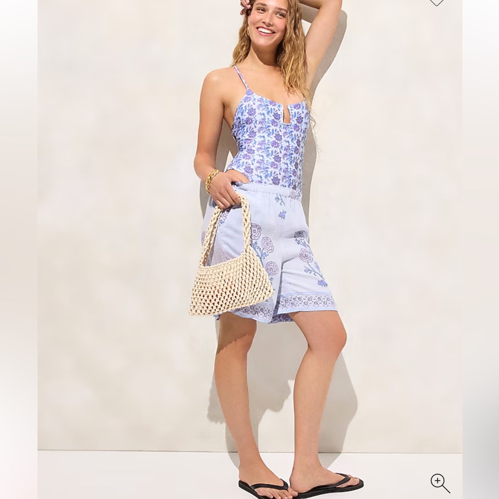 J. Crew Mira Floral One Piece Swimsuit - Picture 3 of 5